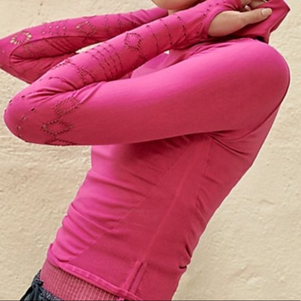 🌺Free people NWOT good karma l/s hoodie - Picture 7 of 10